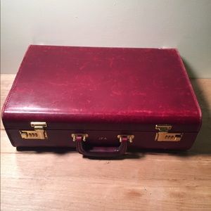 Vintage St. James Leather Briefcase